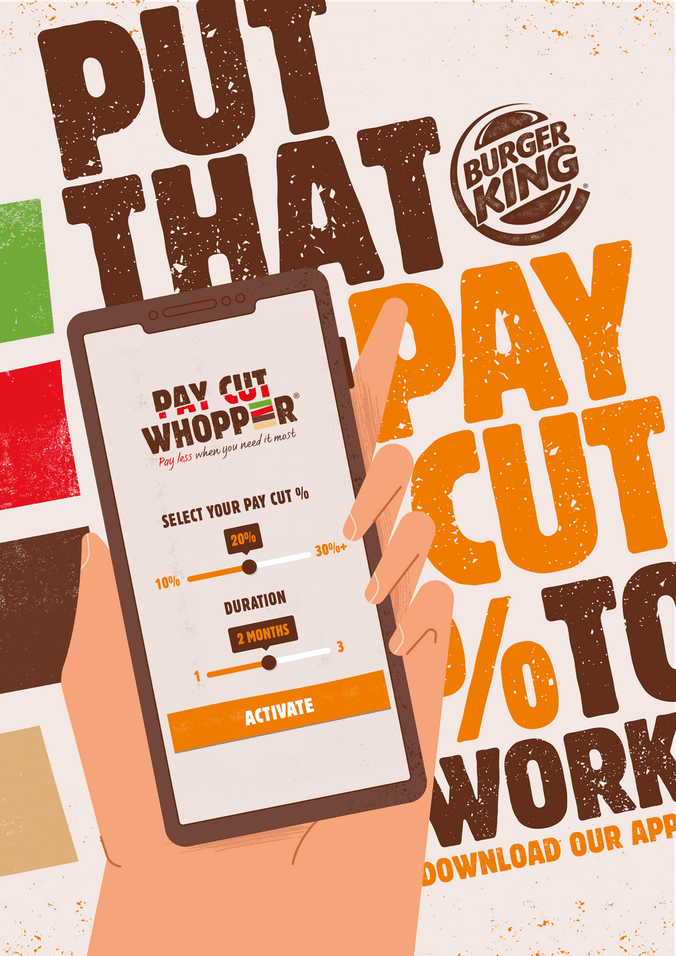 Pay Cut Whopper project image 06